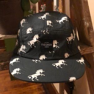 unicorn fischer 5 panel hat
